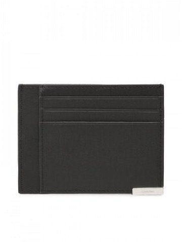 Calvin Klein Pouzdro na kreditní karty Modern Plaque Id Cardholder K50K509985 Černá