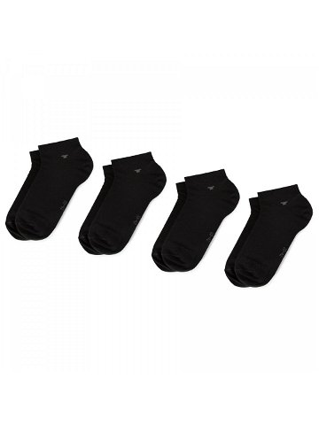 Sada 4 párů nízkých ponožek unisex Tom Tailor