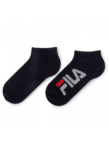 Sada 2 párů nízkých ponožek unisex Fila