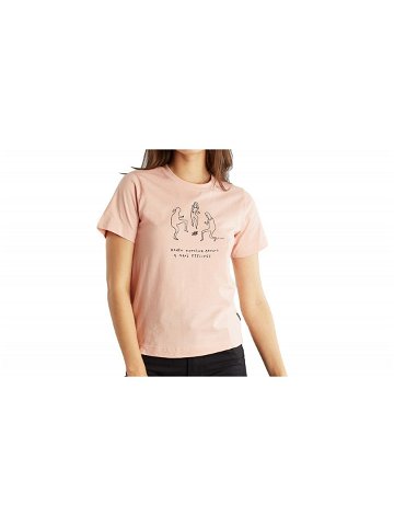Dedicated T-shirt Mysen A Man s Feelings Pink