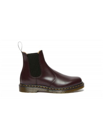Dr Martens 2976 Smooth Leather Chelsea Boot Burgundy