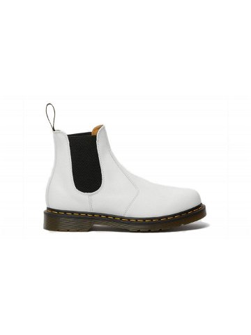 Dr Martens 2976 Yellow Stich Smooth Leather Chelsea Boots