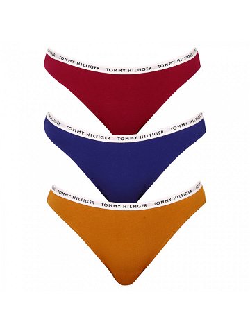 3PACK dámské kalhotky Tommy Hilfiger vícebarevné UW0UW02828 0XH XS