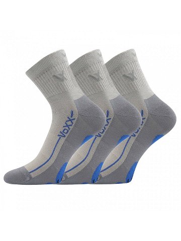 3PACK ponožky VoXX šedé Barefootan-grey S