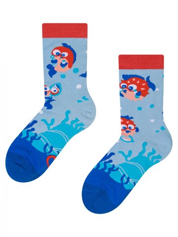 Veselé dětské ponožky Dedoles Vtipný čtverzubec D-K-SC-RS-C-C-243 27 30