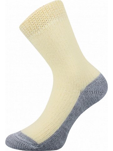 Teplé ponožky Boma žluté Sleep-yellow S