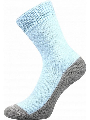 Teplé ponožky Boma světle modré Sleep-lightblue S