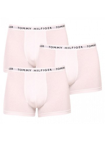 3PACK pánské boxerky Tommy Hilfiger bílé UM0UM02203 0VL XL
