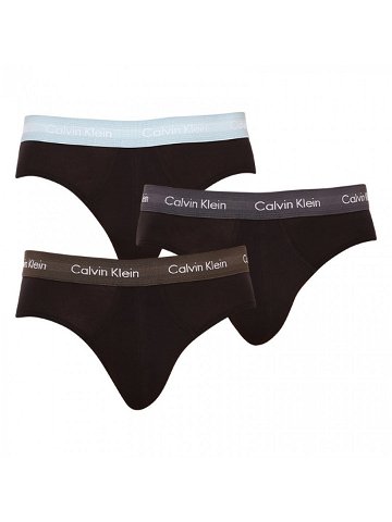 3PACK pánské slipy Calvin Klein vícebarevné U2661G-6EW M