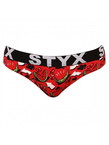 Dámské kalhotky Styx art sportovní guma melouny IK1459 M