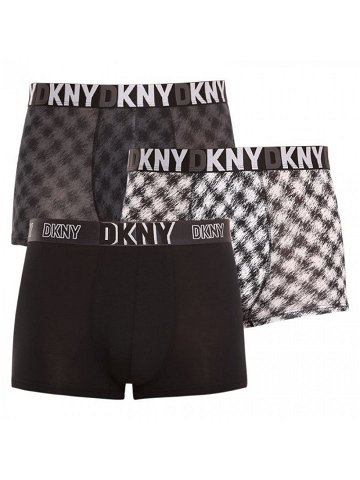 3PACK pánské boxerky DKNY Ashland vícebarevné U5 6668 DKY 3PKA M
