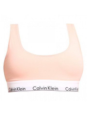 Dámská podprsenka Calvin Klein oranžová F3785E-FAL S