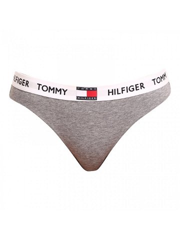 Dámské kalhotky Tommy Hilfiger šedé UW0UW02193 P4A XS