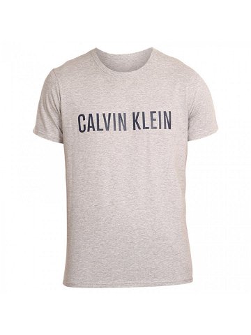 Pánské tričko Calvin Klein šedé NM1959E-1NN S