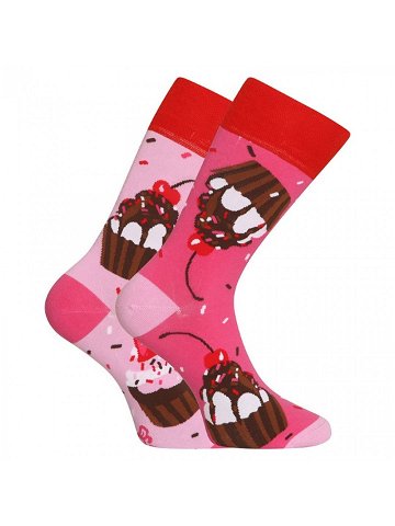 Veselé ponožky Dedoles Růžové koláčky GMRS250 L