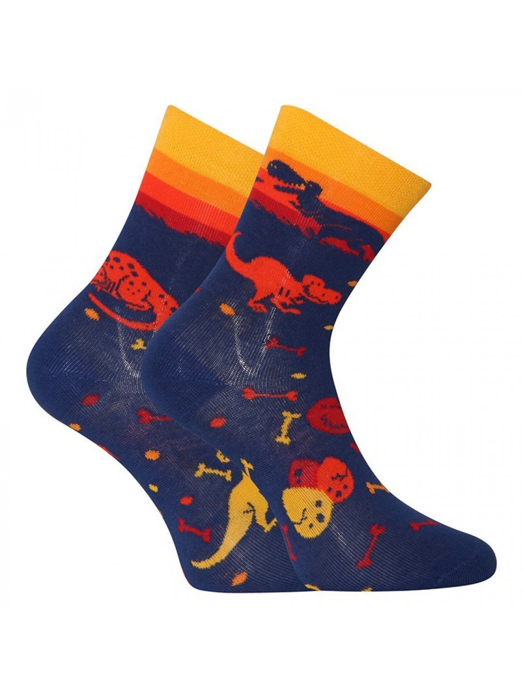 Veselé dětské ponožky Dedoles Svět dinosaurů GMKS174 23 26