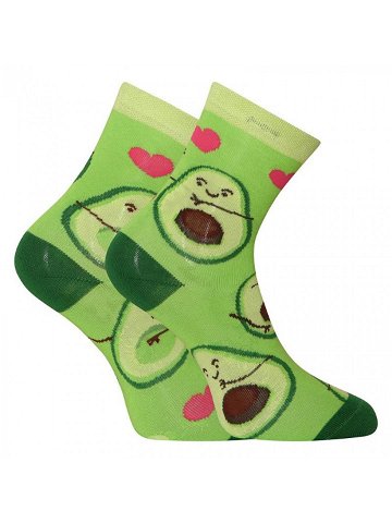 Veselé dětské ponožky Dedoles Avokádová láska GMKS053 27 30