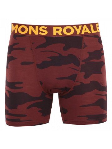 Pánské boxerky Mons Royale merino vícebarevné 100088-1169-370 M