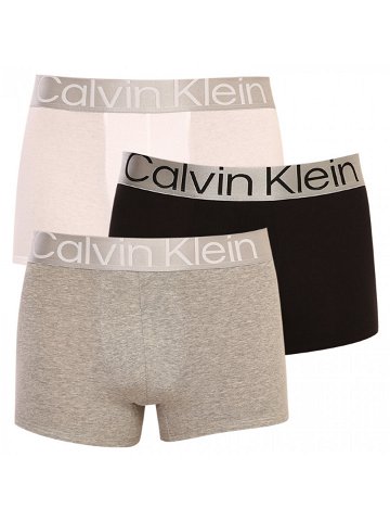 3PACK pánské boxerky Calvin Klein vícebarevné NB3130A-MP1 XL