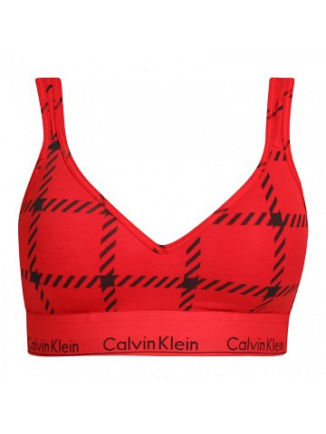 Dámská podprsenka Calvin Klein červená QF6702E-VGM M