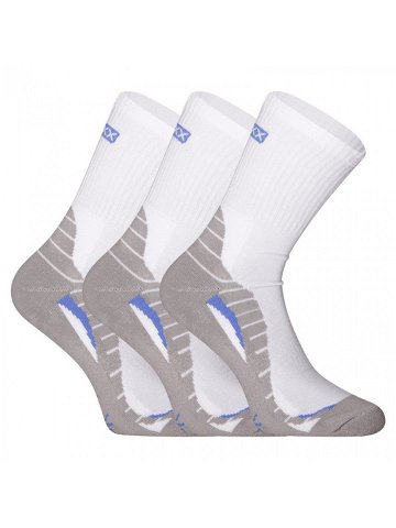 3PACK ponožky VoXX bílé Trim S