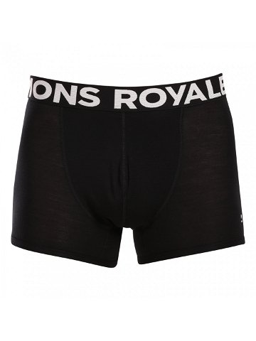 Pánské boxerky Mons Royale černé 100087-1169-001 L