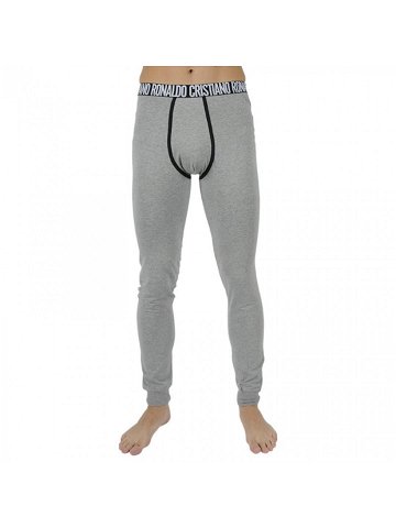 Pánské kalhoty na spaní CR7 šedé 8300-21-226 M