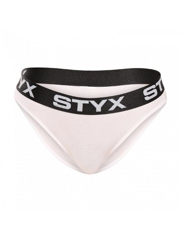 Dámské kalhotky Styx sportovní guma bílé IK1061 M