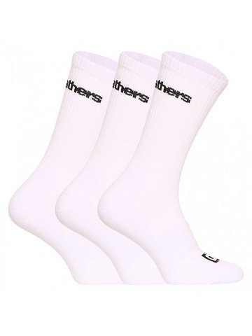 3PACK ponožky Horsefeathers bílé AA1077B S