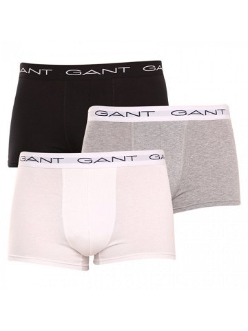 3PACK pánské boxerky Gant vícebarevné 900003003-093 L