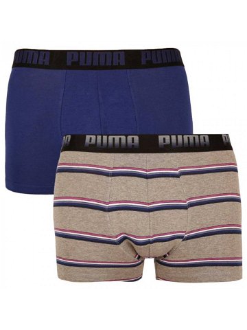 2PACK pánské boxerky Puma vícebarevné 100001139 002 M