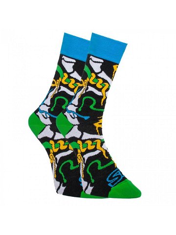 Veselé ponožky Styx vysoké jungle H956 S