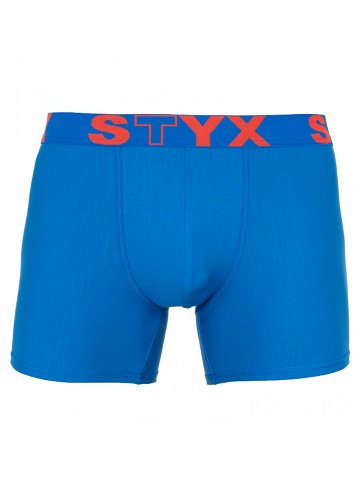 Pánské boxerky Styx long sportovní guma modré U967 L