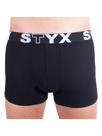 Pánské boxerky Styx sportovní guma nadrozměr černé R960 3XL