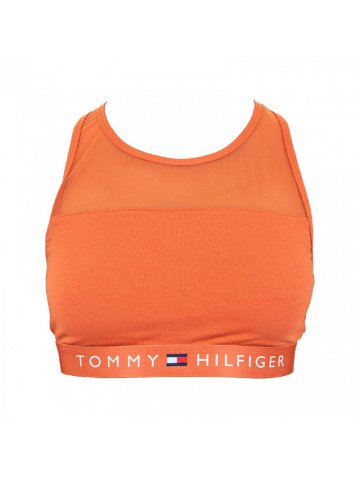 Dámská podprsenka Tommy Hilfiger oranžová UW0UW00012 887 XS