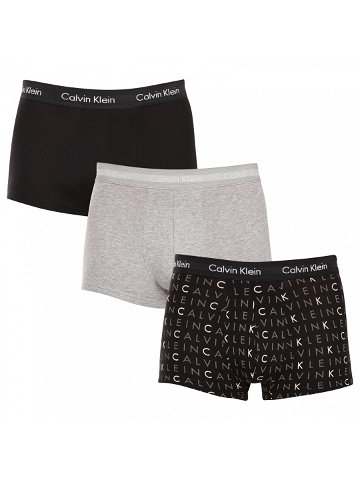 3PACK pánské boxerky Calvin Klein vícebarevné U2664G-YKS M