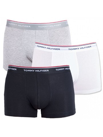 3PACK pánské boxerky Tommy Hilfiger vícebarevné nadrozměr 1U87905252 004 XXL