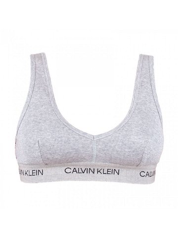 Dámská podprsenka Calvin Klein šedá QF5251E-020 S