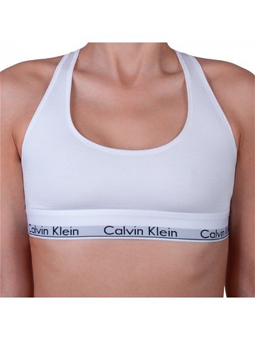 Dámská podprsenka Calvin Klein bílá QF5116E-100 XL