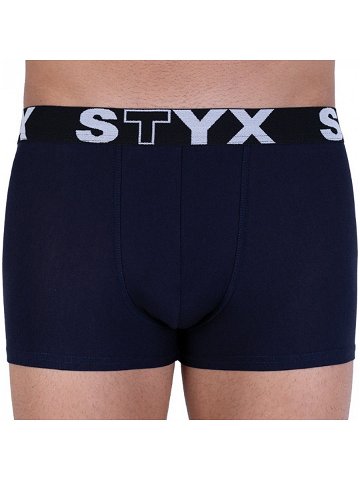 Pánské boxerky Styx sportovní guma tmavě modré G963 S