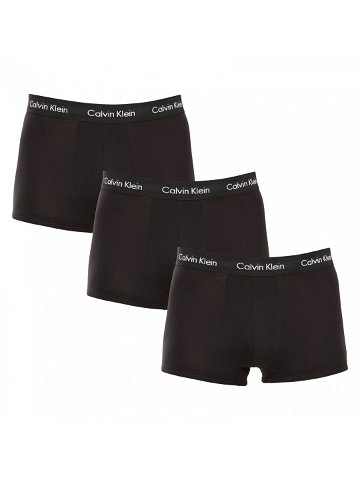 3PACK pánské boxerky Calvin Klein černé U2664G-XWB XL