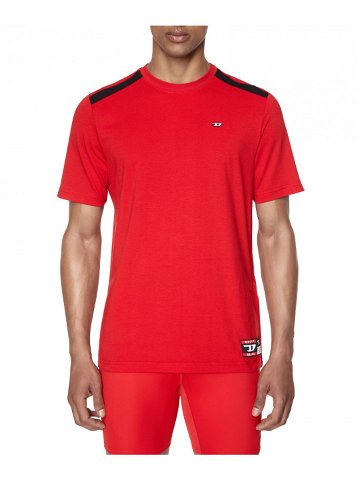 Tričko diesel amtee-freasty-ht04 t-shirt červená m