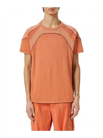 Tričko diesel t-riby t-shirt oranžová l