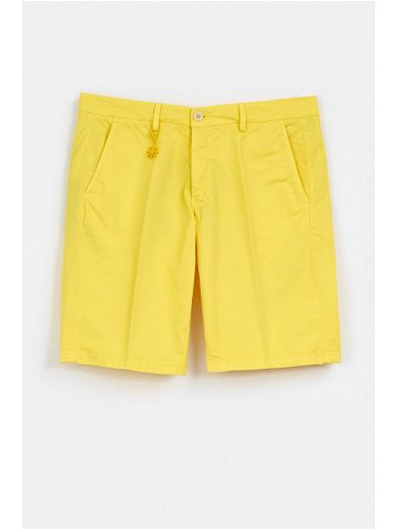 Šortky manuel ritz bermuda shorts žlutá 52