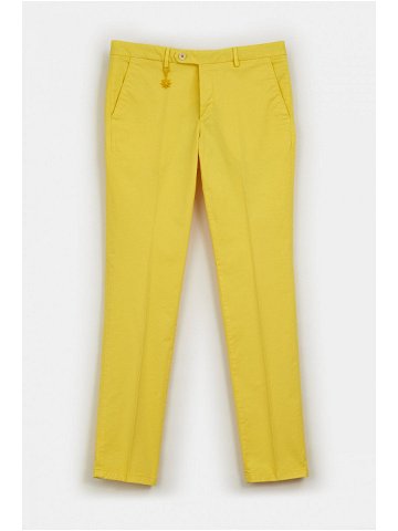 Kalhoty manuel ritz trousers žlutá 54