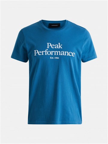 Tričko peak performance m original tee modrá s
