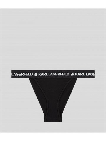 Spodní prádlo karl lagerfeld logo brazilian černá m