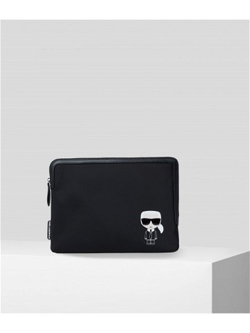 Taška na notebook karl lagerfeld k ikonik nylon laptop pouch černá none