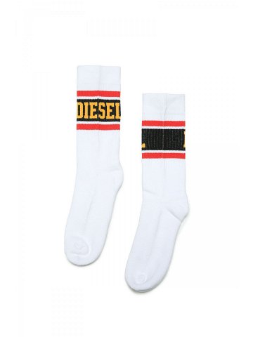 Ponožky diesel zeppy socks bílá 1