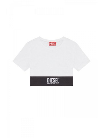 Tričko diesel ltmadlen t-shirts bílá 14y